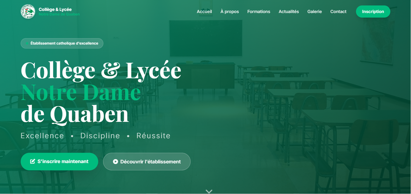 Site école