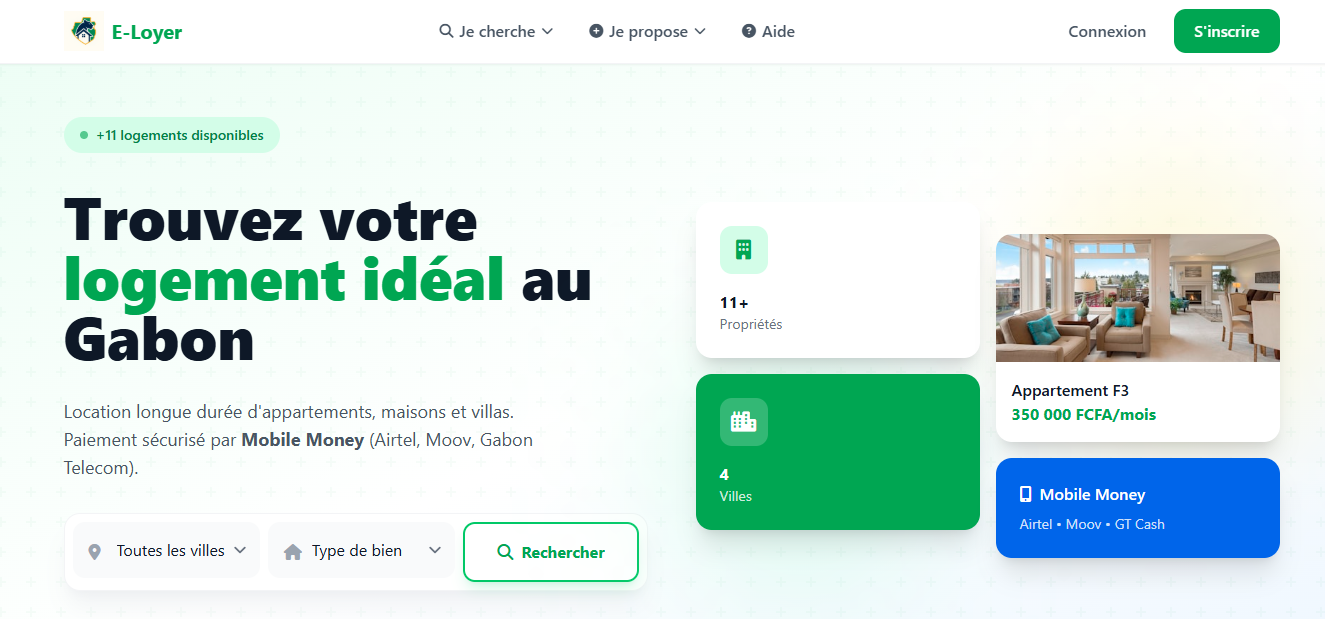 Site immobilier